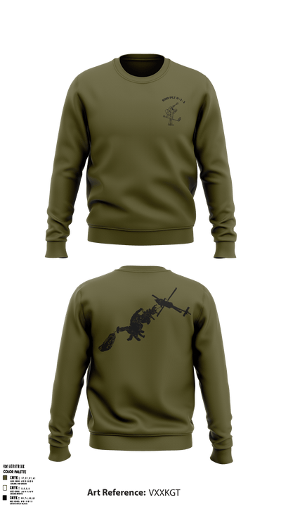 Platoon 2-1-1 26077523 Crew Neck Sweatshirt - 50