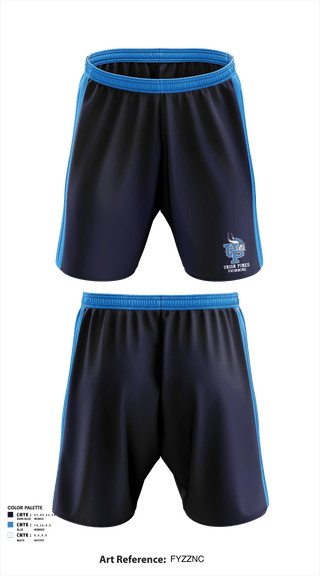 Athletic Shorts With Pockets, Union Pines High School Swimming, Swimming, Teamtime, Team time, sublimation, custom sports apparel, team uniforms, spirit wear, spiritwear, sports uniforms, custom shirts, team store, custom team store, fundraiser sports, apparel fundraiser