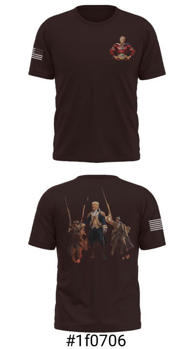 6th BEB Elk Forward  Support Company 17164006 Short Sleeve Performance Shirt - 31
