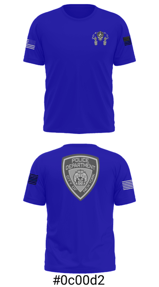 Short Sleeve Performance Shirt, , Police, Teamtime, Team time, sublimation, custom sports apparel, team uniforms, spirit wear, spiritwear, sports uniforms, custom shirts, team store, custom team store, fundraiser sports, apparel fundraiser