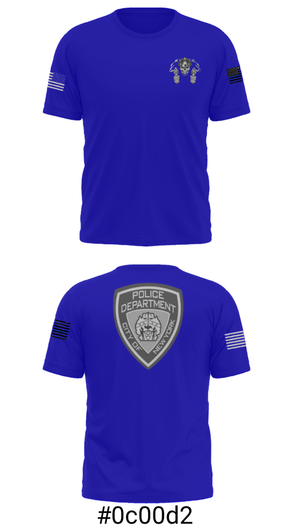 Short Sleeve Performance Shirt, , Police, Teamtime, Team time, sublimation, custom sports apparel, team uniforms, spirit wear, spiritwear, sports uniforms, custom shirts, team store, custom team store, fundraiser sports, apparel fundraiser