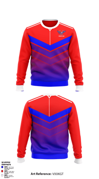 Crew Neck Sweatshirt, Wellsville High School Wrestling, Wrestling, Teamtime, Team time, sublimation, custom sports apparel, team uniforms, spirit wear, spiritwear, sports uniforms, custom shirts, team store, custom team store, fundraiser sports, apparel fundraiser