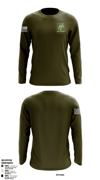 Long Sleeve Performance Shirt, , Army, Teamtime, Team time, sublimation, custom sports apparel, team uniforms, spirit wear, spiritwear, sports uniforms, custom shirts, team store, custom team store, fundraiser sports, apparel fundraiser