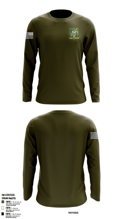 401st MP CO 57973842 Long Sleeve Performance Shirt - 1