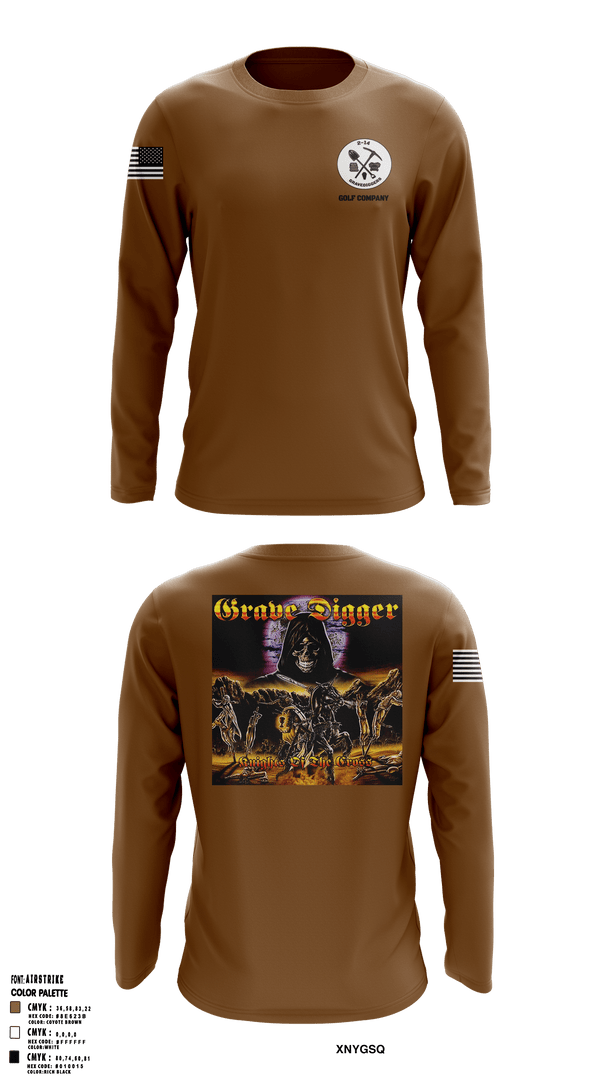 Long Sleeve Performance Shirt, , Army, Teamtime, Team time, sublimation, custom sports apparel, team uniforms, spirit wear, spiritwear, sports uniforms, custom shirts, team store, custom team store, fundraiser sports, apparel fundraiser