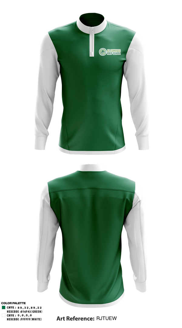 Quarter Zip Jacket, Arizona Compass Preparatory School Baseball, Baseball, Teamtime, Team time, sublimation, custom sports apparel, team uniforms, spirit wear, spiritwear, sports uniforms, custom shirts, team store, custom team store, fundraiser sports, apparel fundraiser