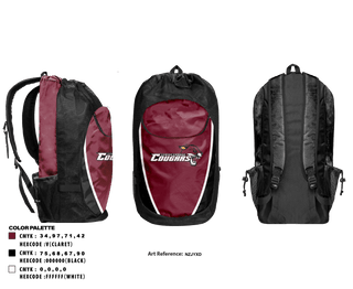 Gear Bag, Lehigh Carbon Community College, Spirit Store, Teamtime, Team time, sublimation, custom sports apparel, team uniforms, spirit wear, spiritwear, sports uniforms, custom shirts, team store, custom team store, fundraiser sports, apparel fundraiser