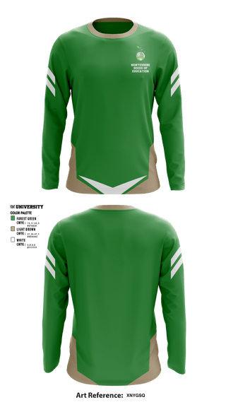 Long Sleeve Performance Shirt, Montessori Seeds Of Education, Spirit Store, Teamtime, Team time, sublimation, custom sports apparel, team uniforms, spirit wear, spiritwear, sports uniforms, custom shirts, team store, custom team store, fundraiser sports, apparel fundraiser