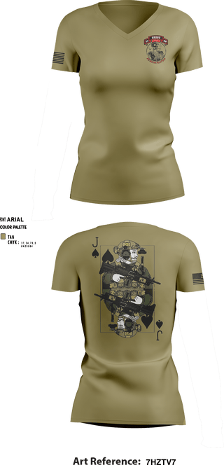 Women's Short Sleeve Vneck Shirt, , Army, Teamtime, Team time, sublimation, custom sports apparel, team uniforms, spirit wear, spiritwear, sports uniforms, custom shirts, team store, custom team store, fundraiser sports, apparel fundraiser