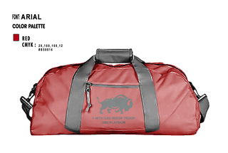 Duffle Bag, 1-40 cav, , Teamtime, Team time, sublimation, custom sports apparel, team uniforms, spirit wear, spiritwear, sports uniforms, custom shirts, team store, custom team store, fundraiser sports, apparel fundraiser