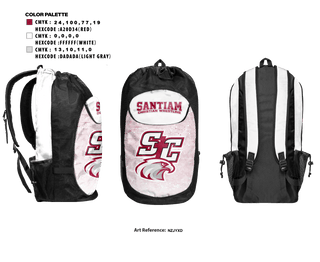 Gear Bag, Santiam Christian School Wrestling, Wrestling, Teamtime, Team time, sublimation, custom sports apparel, team uniforms, spirit wear, spiritwear, sports uniforms, custom shirts, team store, custom team store, fundraiser sports, apparel fundraiser