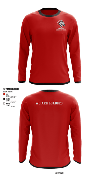 Long Sleeve Performance Shirt, San Miguel Elementary School, , Teamtime, Team time, sublimation, custom sports apparel, team uniforms, spirit wear, spiritwear, sports uniforms, custom shirts, team store, custom team store, fundraiser sports, apparel fundraiser