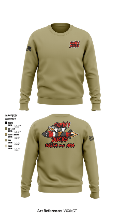 Delta 4-5 58559779 Crew Neck Sweatshirt - 4