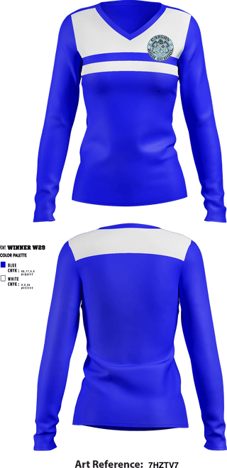 Women's Long Sleeve Vneck Shirt, Carson High School Cheer, Cheer, Teamtime, Team time, sublimation, custom sports apparel, team uniforms, spirit wear, spiritwear, sports uniforms, custom shirts, team store, custom team store, fundraiser sports, apparel fundraiser