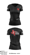 PCSO SRT 52371887 Women's Short Sleeve V-neck Shirt - 1