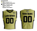 Lakewood High School Basketball 92338285 Basketball Uniform - 1