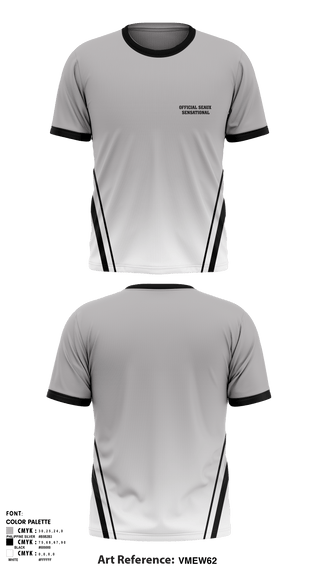 Short Sleeve Performance Shirt, Official Seaux Sensational, Spirit Store, Teamtime, Team time, sublimation, custom sports apparel, team uniforms, spirit wear, spiritwear, sports uniforms, custom shirts, team store, custom team store, fundraiser sports, apparel fundraiser
