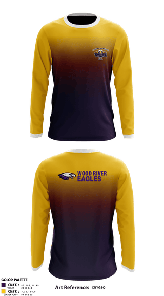 Long Sleeve Performance Shirt, Wood River High School Cheer, Cheer, Teamtime, Team time, sublimation, custom sports apparel, team uniforms, spirit wear, spiritwear, sports uniforms, custom shirts, team store, custom team store, fundraiser sports, apparel fundraiser