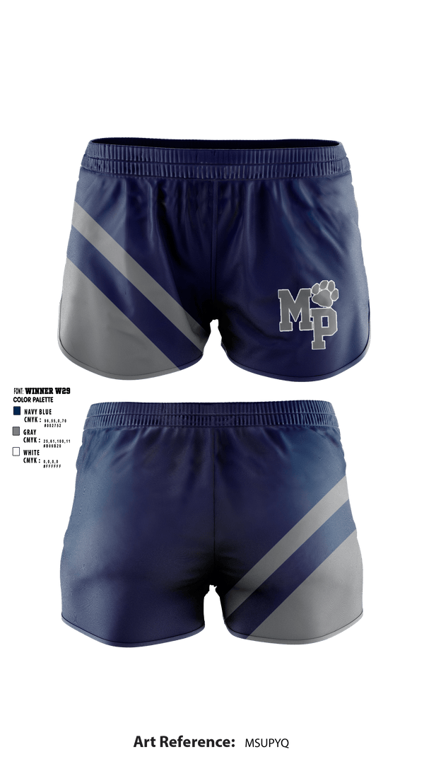 Women's Shorts, Moss Point Athletics, Spirit Store, Teamtime, Team time, sublimation, custom sports apparel, team uniforms, spirit wear, spiritwear, sports uniforms, custom shirts, team store, custom team store, fundraiser sports, apparel fundraiser