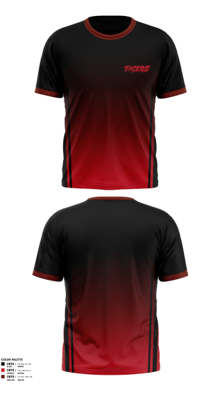 Short Sleeve Performance Shirt, Tigers, Men's Basketball, Teamtime, Team time, sublimation, custom sports apparel, team uniforms, spirit wear, spiritwear, sports uniforms, custom shirts, team store, custom team store, fundraiser sports, apparel fundraiser