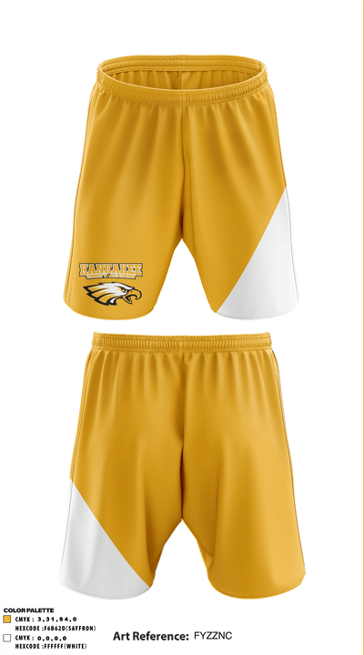 Kankakee Trinity Academy Junior High School 42888581 Athletic Shorts With Pockets - 1