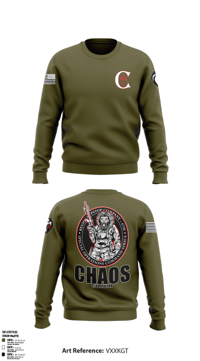 Chaos 7th 54905968 Crew Neck Sweatshirt - 50