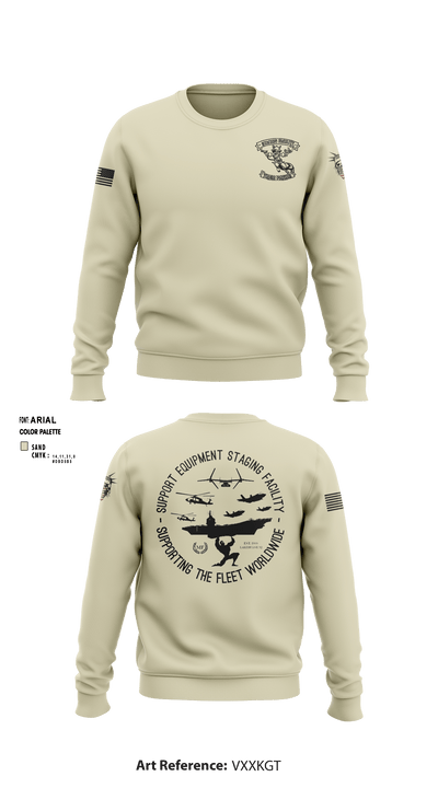 STAGING FACILITY 22010365 Crew Neck Sweatshirt - 10
