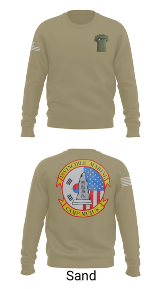 Crew Neck Sweatshirt, , Marines, Teamtime, Team time, sublimation, custom sports apparel, team uniforms, spirit wear, spiritwear, sports uniforms, custom shirts, team store, custom team store, fundraiser sports, apparel fundraiser