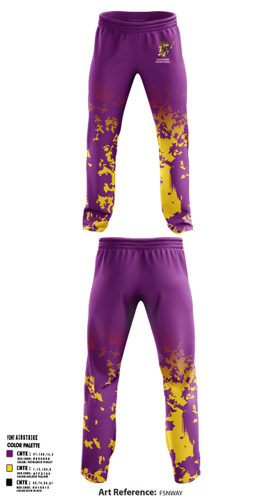 Lexington High School Basketball 47026889 Sweatpants - 2