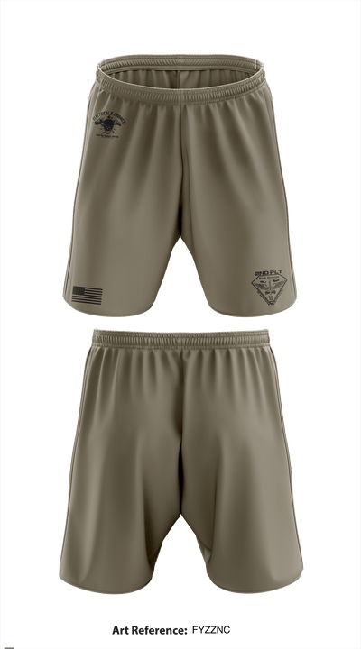 B Co 642 Avionics 85190255 Athletic Shorts With Pockets - 2