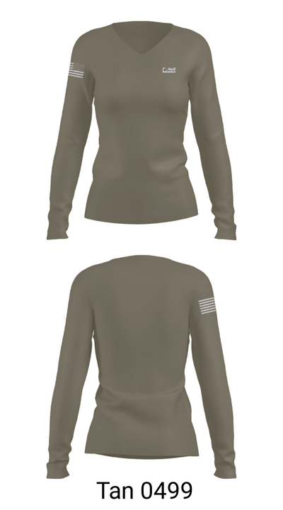 Homicido 41954743 Women's Long Sleeve V-neck Shirt - 39