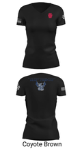D Co 103rd BEB 81673350 Women's Short Sleeve V-neck Shirt - 20