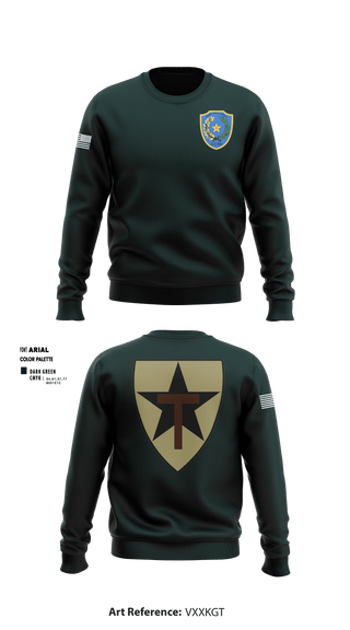 Crew Neck Sweatshirt, , National Guard, Teamtime, Team time, sublimation, custom sports apparel, team uniforms, spirit wear, spiritwear, sports uniforms, custom shirts, team store, custom team store, fundraiser sports, apparel fundraiser