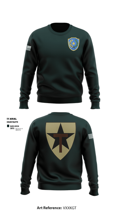 Bravo Company 85918428 Crew Neck Sweatshirt - 1