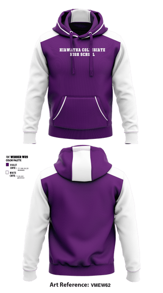 Hoodie, Hiawatha Collegiate High School, Spirit Store, Teamtime, Team time, sublimation, custom sports apparel, team uniforms, spirit wear, spiritwear, sports uniforms, custom shirts, team store, custom team store, fundraiser sports, apparel fundraiser
