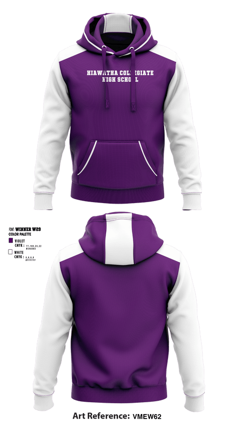 Hoodie, Hiawatha Collegiate High School, Spirit Store, Teamtime, Team time, sublimation, custom sports apparel, team uniforms, spirit wear, spiritwear, sports uniforms, custom shirts, team store, custom team store, fundraiser sports, apparel fundraiser