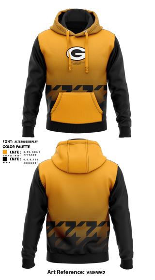 Hoodie, Green High School Bowling, Bowling, Teamtime, Team time, sublimation, custom sports apparel, team uniforms, spirit wear, spiritwear, sports uniforms, custom shirts, team store, custom team store, fundraiser sports, apparel fundraiser
