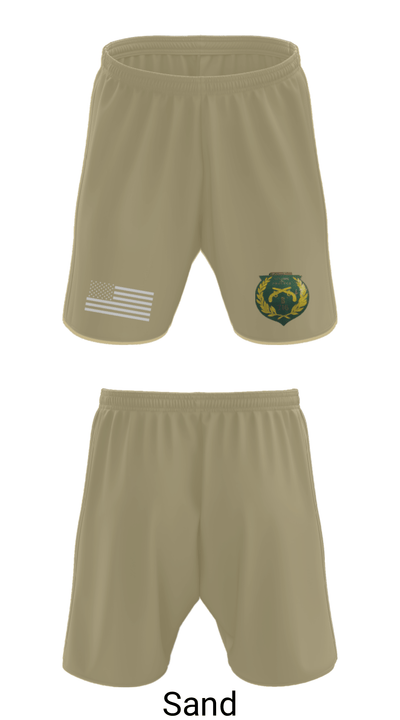 716th MP Bn 98183113 Athletic Shorts With Pockets - 30