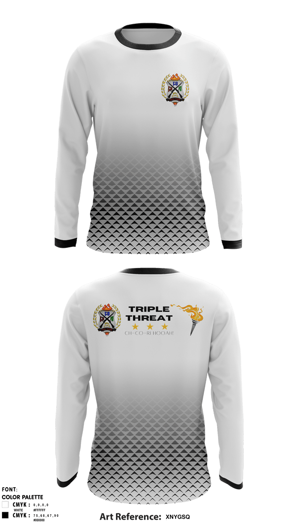 Long Sleeve Performance Shirt, Triple Threat, Spirit Store, Teamtime, Team time, sublimation, custom sports apparel, team uniforms, spirit wear, spiritwear, sports uniforms, custom shirts, team store, custom team store, fundraiser sports, apparel fundraiser