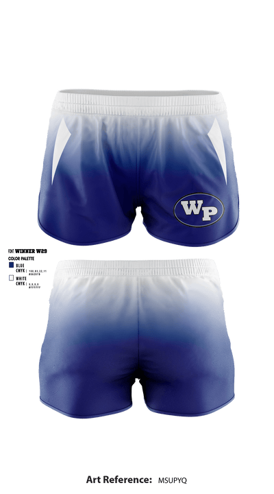 Wills Point High School Volleyball 11791258 Women's Shorts - 1