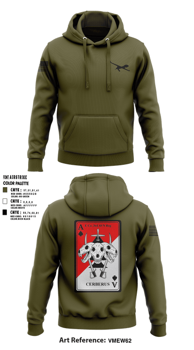 E.Co 3/CAB “Cerberus” 56288526 Hoodie - 44