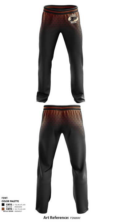 Purdue Swimming 46324115 Sweatpants - 1