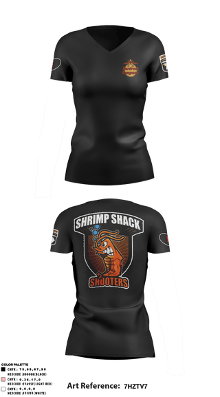 Women's Short Sleeve Vneck Shirt, , Army, Teamtime, Team time, sublimation, custom sports apparel, team uniforms, spirit wear, spiritwear, sports uniforms, custom shirts, team store, custom team store, fundraiser sports, apparel fundraiser