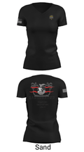 22ND RRB 50594442 Women's Short Sleeve V-neck Shirt - 24