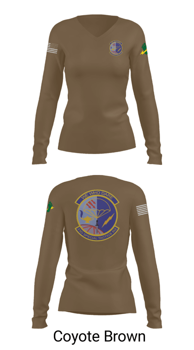 23rd STS 76880595 Women's Long Sleeve V-neck Shirt - 35