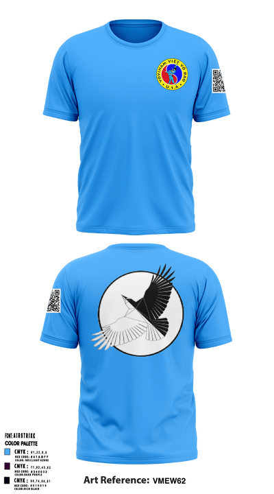 AULAC VOVINAM 22652584 Short Sleeve Performance Shirt - 1