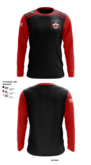 Long Sleeve Performance Shirt, Central High School - Bulldogs, Men's Soccer, Teamtime, Team time, sublimation, custom sports apparel, team uniforms, spirit wear, spiritwear, sports uniforms, custom shirts, team store, custom team store, fundraiser sports, apparel fundraiser