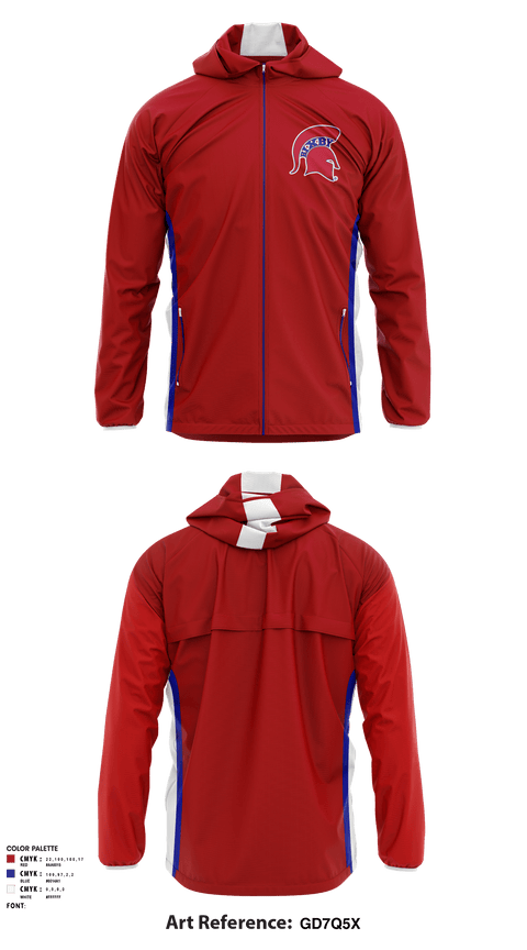 Windbreaker, Bixby Youth Football Association, Football, Teamtime, Team time, sublimation, custom sports apparel, team uniforms, spirit wear, spiritwear, sports uniforms, custom shirts, team store, custom team store, fundraiser sports, apparel fundraiser
