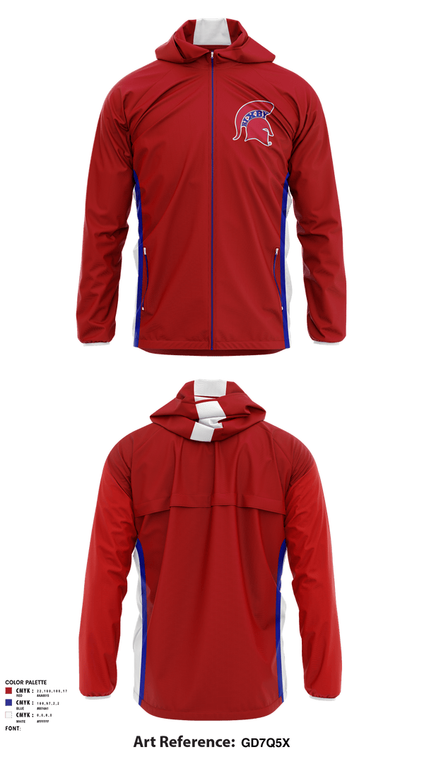 Windbreaker, Bixby Youth Football Association, Football, Teamtime, Team time, sublimation, custom sports apparel, team uniforms, spirit wear, spiritwear, sports uniforms, custom shirts, team store, custom team store, fundraiser sports, apparel fundraiser