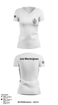 Los Merengues 67424391 Women's Short Sleeve V-neck Shirt - 2